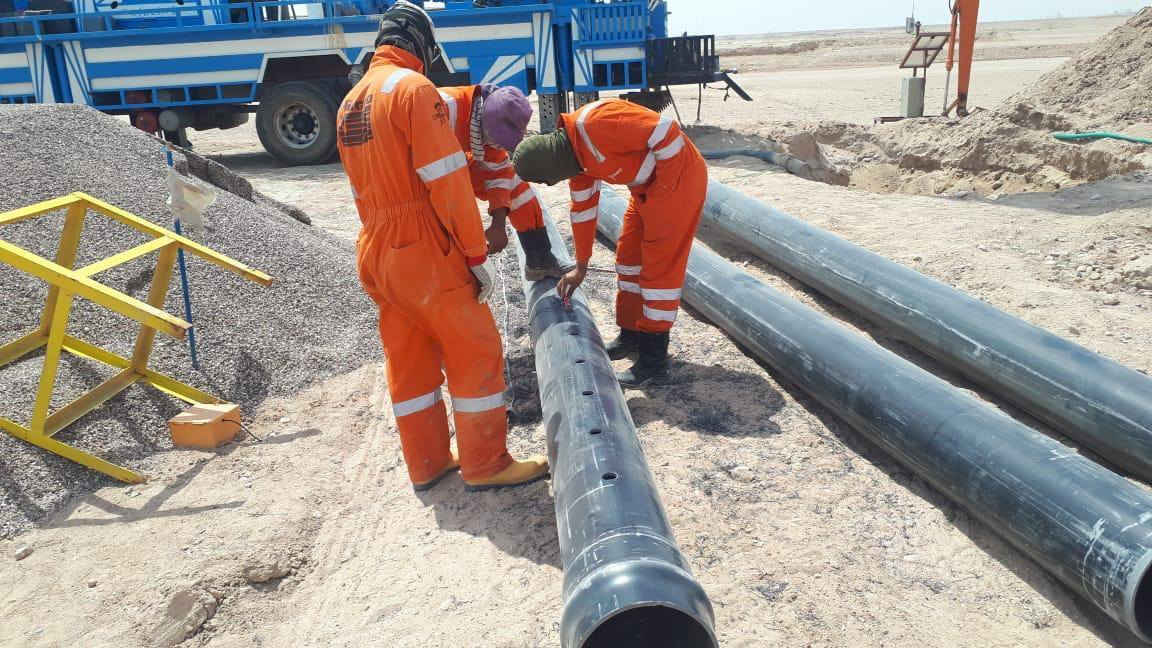 شركة النبع لحفر الآبار المائية والإرتوازية
📍الفروع: بغداد- نجف-كربلاء-البصرة
مستعدون لتنفيذ جميع أعمال الحفر

خدماتنا تشمل:
● حفر الآبار الإرتوازية بجميع اعماقها
● حفر الأفقي المخفي HDD 
● تنظيف وتأهيل الآبار القديمة 
● إنزال الغواطس والمضخات
● تجهيز وتنصيب انابيب الآبار والملحقاتها
● فحص طبقات الارض والمياه الجوفية
نضمن لكم عمل متقن، وسرعة في الإنجاز، وبأسعار تنافسية.
للتواصل معنا يرجى :-
1) 💻 مراسلة إدارة الصفحة •
2) 📞 الأتصال بنا عبر الارقام التالية:- 《***********》بأدارة: استاذ احمد ●》***********》
