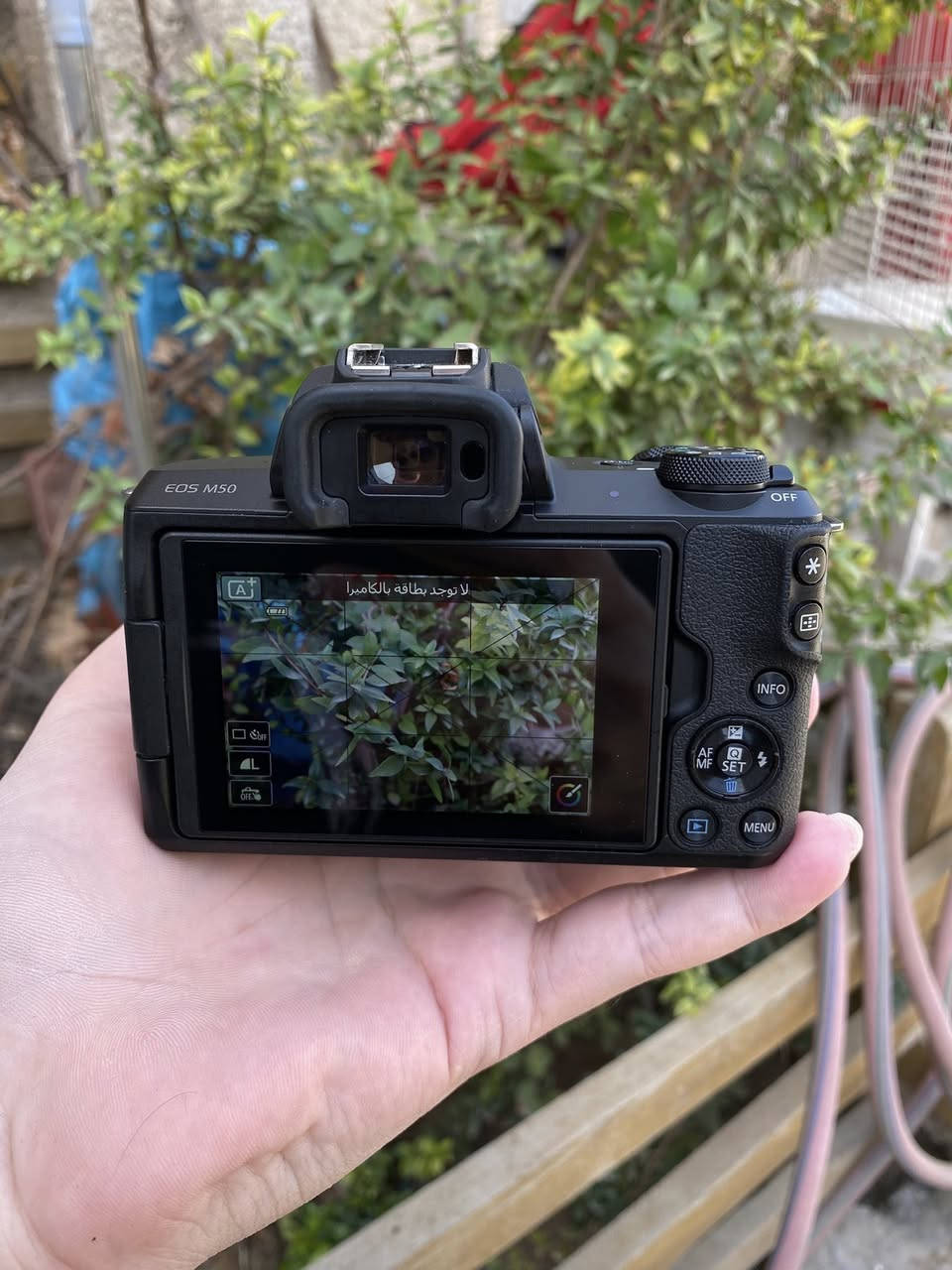 للبيع كامرا كانون M50 الحديثة شاشه لمس قلاب 
wi-fi / BT 
تصوير 4K 
نضافه100% استخدام قليل سرعه ودقه وسلاسه فول
ملحقات 
عدسه الاصليه 15-45 استبلايزر مانع اهتزاز الحديثه كاتم
شاحنه 
بطاريه
كارتونه 
السعر 610 الف وبي مجال  
مكان بغداد البنوك 
لايوجد توصيل


**إذا كنت صاحب هذا الإعلان وتريد حذفه لأي سبب، رجاءا أرسل رسالة إلى الدعم الفني**