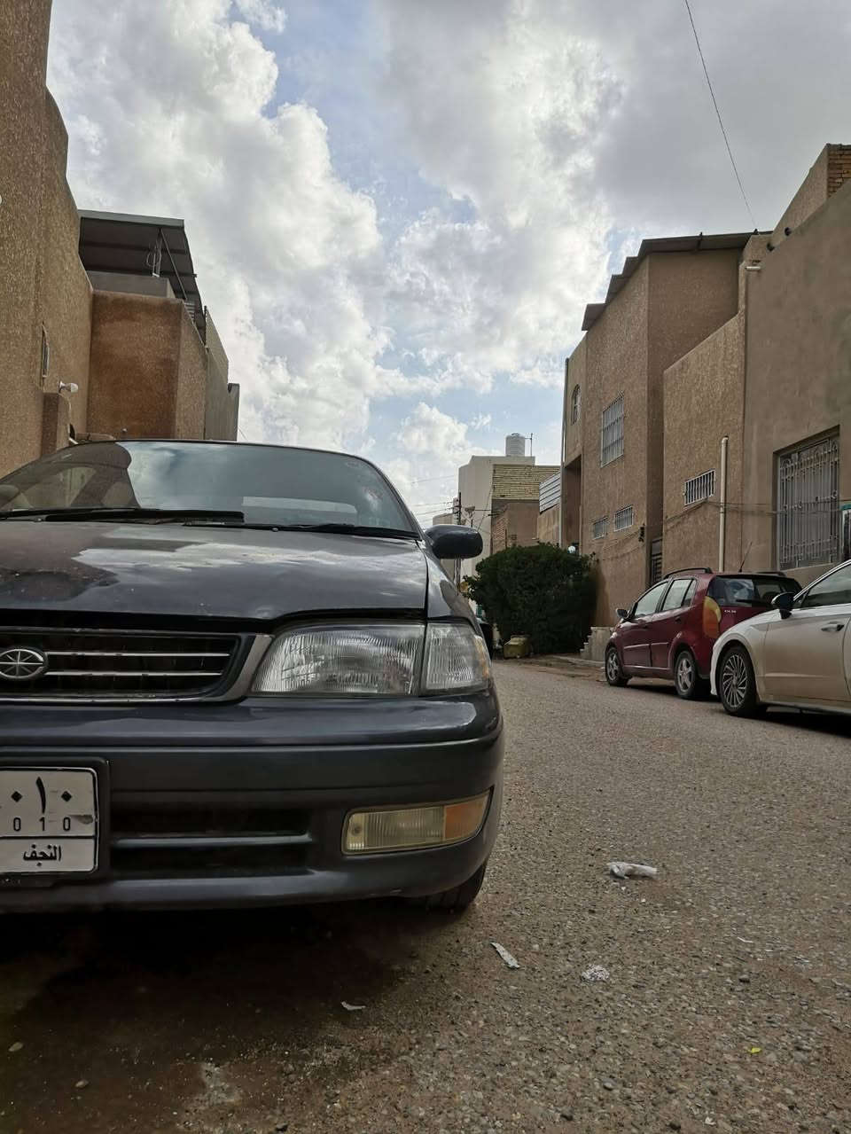 السلام عليكم
كرونا نفخ موديل 1994
محرك 1800طابوكه قبل كم شهر شاده
رقم نجف
كهربائياته كله كامله
زوج تايرات
حداديه نص عمر
السياره حلوه مال جناي
السعر 45وبيه مجال قليل 
العنوان النجف (حي الحسين)
رقم الهاتف
(***********) النجف, العراق
