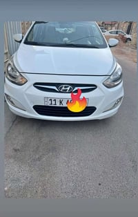اكسنت موديل 2015 محرك 1600 دوش سياره خليجي بسمي مشروع وطني رقم بغداد ج...