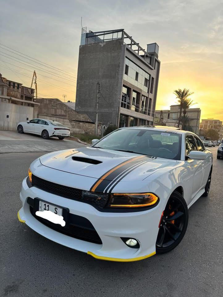 جارجر  GT PLUS موديل 2022 ( خـليـجـي )
شركه هارلم ❤️‍🔥 لون ابيض 
 (اورنج ادشن )  فول فول مواصفات نادره 
كفاله لا صبغ ولا تبديل ولا بارد ولا شخوط 
سيارة زيرووو ماشية 40 ألف  فقط رقم بغداد جديد بسمي 
بعده بفابلون الشركه 
الموديل :2022  . (خليجي) . . 
الضمان : 3 سنوات او 60 الف كيلو متر . 
المحرك : V6.  3.6L .
المواصفات :
* نسخة ORANGE EDITION. 
* خطوط طولية على الهيكل. 
* مكابح رياضية برمبو خاصة بالون البرتقالي. 
* جناح خلفي اسود. 
* ويل قياس 20 انچ اسود . 
* ستيرن رياضي . 
مقاعد رياضية من الشاموا مع خطوط بالون البرتقالي. 
* نقطة عمياء . 
* مصابيح أمامية زنون . 
* كشافات الضباب زنون . 
* المصابيح الأمامية مع LED . 
* حساسات . 
* شاشه كبيرة مع نظام ملاحة نفكيشن GPS .
* الشاشة مع اوپشنات SRT . 
* سستم صوت الپاين .
* فتحت سقف (سلايد) . 
* مقاعد أمامية كهربائية عدد 2 . 
* ذاكرة لحفظ وضعيات الجلوس (ميموري) . 
* مقاعد أمامية تبريد وتدفئة . 
* مقاعد خلفية تدفئة . 
* تشغيل عن بعد . 
* ستيرن كهربائي . 
* تدفئة ستيرن . 
* محدد سرعة . 
* تلفون بلوتوث . 
* كاميرا خلفية .
* مرايا متحسسة للاضاءة العالية .
* كير شفتر بالستيرن . 
* دخول ذكي (بصمة) .
* الرقم بغداد 
السعر 350  
*العنوان: البصره 
للاتصال ع الرقم: ***********
