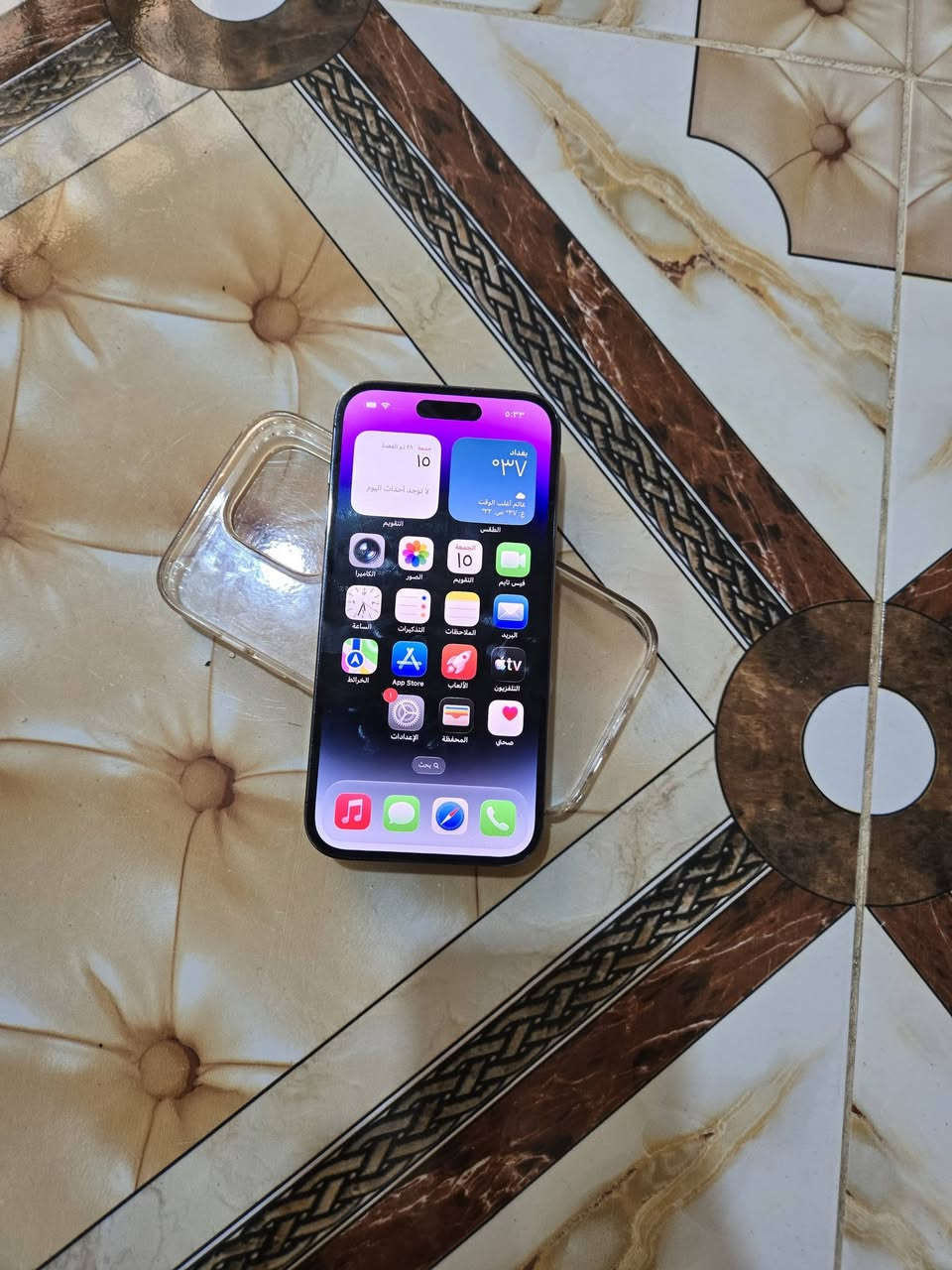 14 برو ذ١٢٨ بطارية 77 شحنه حلوو.
جهاز نضيف شرق اوسط وكلش مرتب وراقي. بدون ملحقات.
نهايته 600 كلش .مكاني بصرة وتوصيل موجود.


**إذا كنت صاحب هذا الإعلان وتريد حذفه لأي سبب، رجاءا أرسل رسالة إلى الدعم الفني**