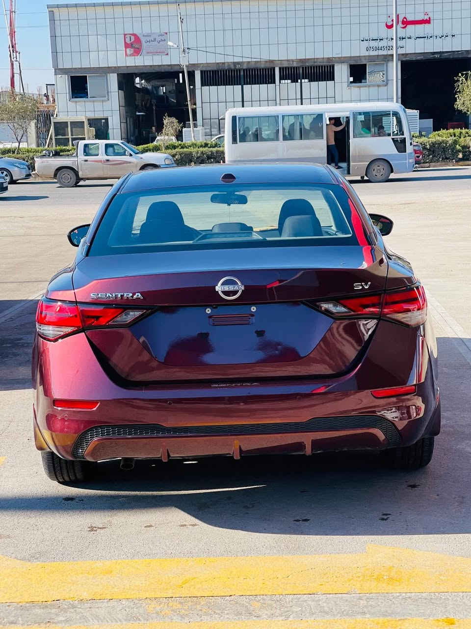 السلام علیکم 
-الماركة و الأسم :   نيسان سينترا 
-الموديل :  2024 
فئة :  SV
السعر :   132 ورقه و مجال 
-الضرر : حافه  بنيد صبغ ‏
المواصفات :-
بصمة 👍  
تشغيل عن بعد 👍
حساسات خلفية👍
رادار جانبي 
امامي 👍
شاشة ايباد👍
  كاميرا 📷
.تحكمات ستيرن 👍
تحديد سرعه 👍
بعد بيها هواي موصفات 

العنوان : اربيل
  للاستفسار الرجاء اتصال عالرقم 
   📞***********👍🏻
***********    . أربيل, العراق
