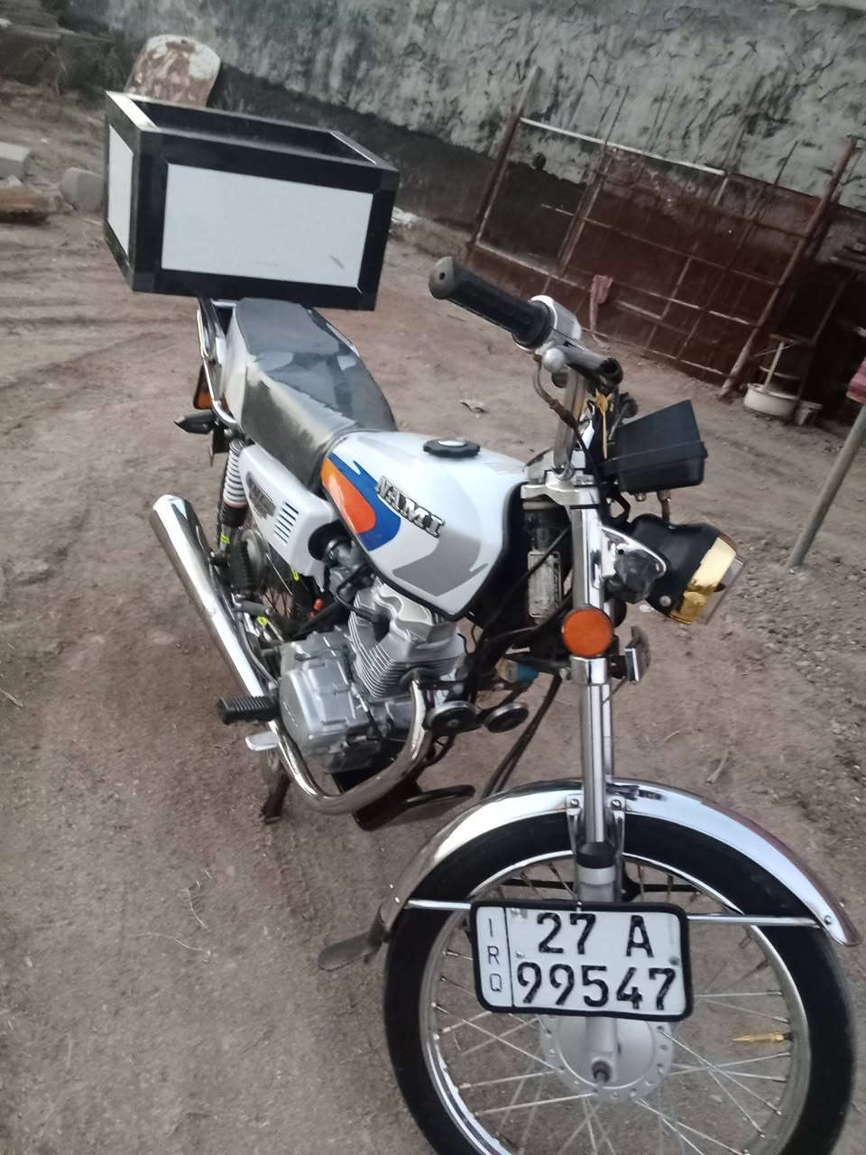 سلام عليكم دراجة ايراني شلامجه مديل 23 كامله مكمله ما ناقصها شي لا مفتوحه ولا ملعوب بيه كهربائيات كله شغاله من الطول للطول مكاني البصره قضاء المدينه ***********
