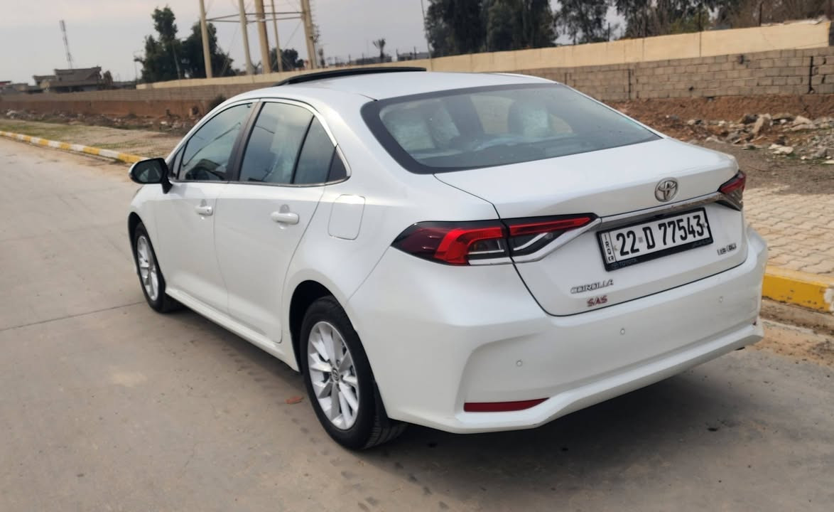 كورلا 2022 خليجي SAS فول 1/1  كلين وضع شركه ماشيه 57 k/m فتحه بصمة تشغيل بصمات ابواب نظام ترحيب مرايات شفط
تبريد قطعتين خلفي سبير مانازل تايرات شركه .... السعر 178$
مكان السياره الحويجه_الحلوات
***********
ملاحظه: بيع نقد فقط
