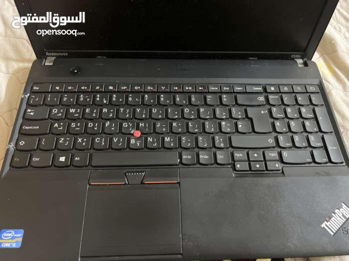 سلام عليكم لينوفو e530c نظام ويندوز 10 برو المعالج انتل i5 الجيل الثاني الرام 4 الهارد 256 ssdالمنافذ 4 منافذ يو اس بي منفذ اجدي ام اي منفذ اواكس منفذ سيدي منفذ لان منفذ الشحن طبعا يوجد خط بالشاشه هاذا الخط يروح يعني بمرور الايام يروح السعر 70 الف دينار العنوان بغداد السيديه تقاطع درويش الرقم فقط مراسله واتساب ***********
