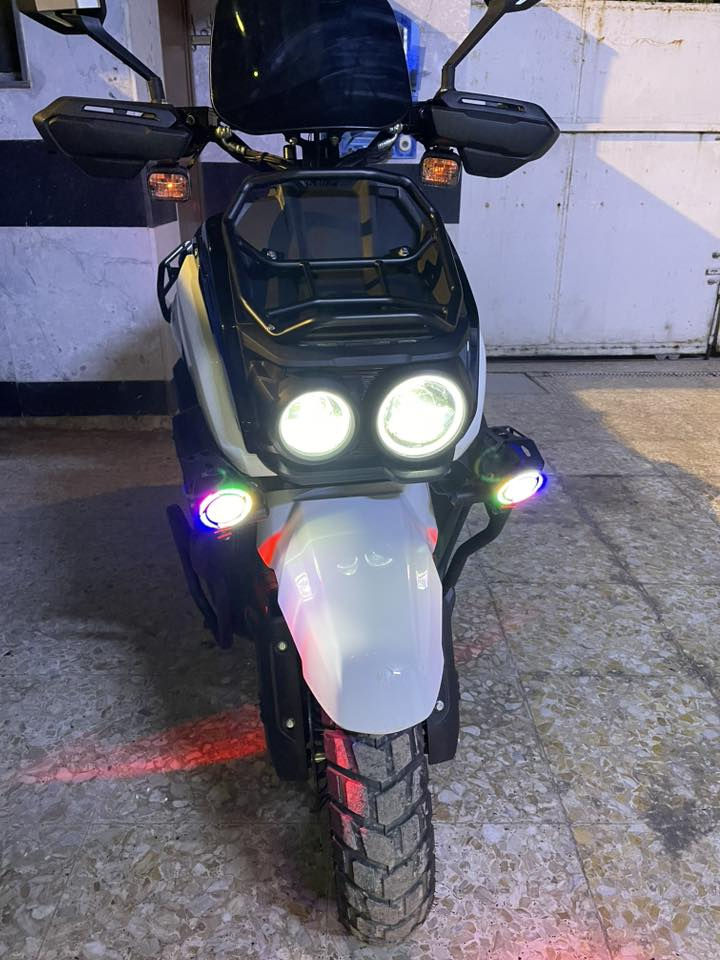 السلام عليكم دراجه أباجي للبيع شحن استعمال اقل من شهر يعني جديده كلش على الفحص قفلها مليون بدون تفاوض للاستفسار الاتصال على الرقم ***********
