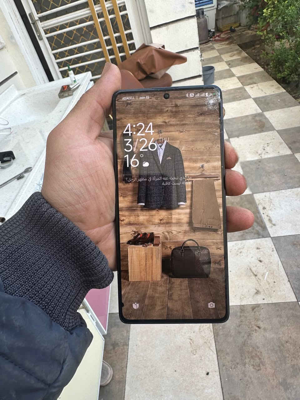 شاومي نوت13 برو ٥جي
ذاكره ٢٥٦ مامفتوح 
نضاف ١٠٠ /١٠٠
بس هاي فطور بل بلازمه الخارجه وتتبدل عادي
اول منزل اخذناه ب ٥٨٥ 
عارضه ب ٢٢٥ وبي مجال


**إذا كنت صاحب هذا الإعلان وتريد حذفه لأي سبب، رجاءا أرسل رسالة إلى الدعم الفني**