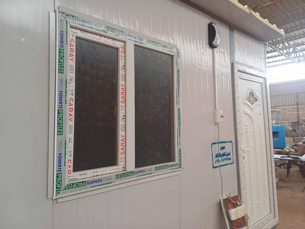 🔥🔥🔥. تحطيم الاسعار.  🚝🚆 سرعه في الانجاز ودقه في العمل.   
***********📞📞📞. متوفر واتساب  
الاسعار. سعر المتر.  23 الف.  للسندويج العادي.    و 33 الف للسندويج ضد الحريق والاضافات للبيوت الجاهزه من السندويج واعمال الكيربي والحداده كافه وتغليف الاسطح ب الكيربي سعر المتر 20 الف كرسته وعمل
تواليت متر مربع بنل. 300 الف 
تواليت متر مربع سندويج 450 الف 
تواليت متر ونص في متر.  750 الف
تواليت متر ونص مربع. 900 الف 
نقطه حراسه 2/2.   900
كرفان 3/2  مليون و الف 
كرفان 3/3. مليون و200 الف 
كرفان 3/4 مليون و350 الف 
كرفان 4/4 مليون و600 الف 
كرفان 3/6. مليونين الف  
 كافه القياسه. وحسب التندر المطلوب  وباسعار خياليه.  كل ما عليك الاتصال برقم 
***********
