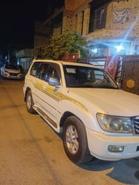 تويوتا لاندكروزر 2007 بلادي مونيكا خليجي  GXR اللون أبيض   فول مواصفات...