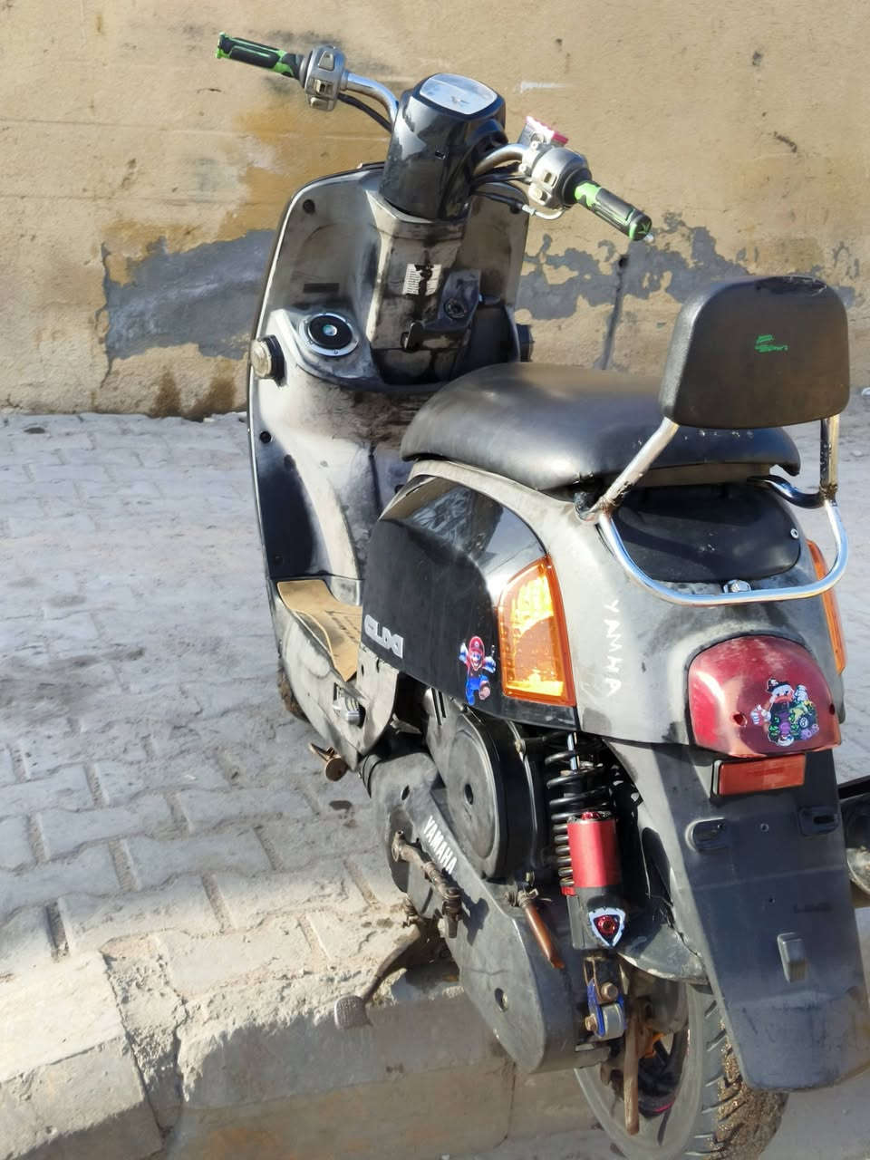 دراجه بوليس مفتوحه بوشه 55 دراجه حلوه ونظيفه ، حلوه نظيفه تخم تاير مكانه فاو الشماليه ***********سعر٦٥٠ بيه مجال
