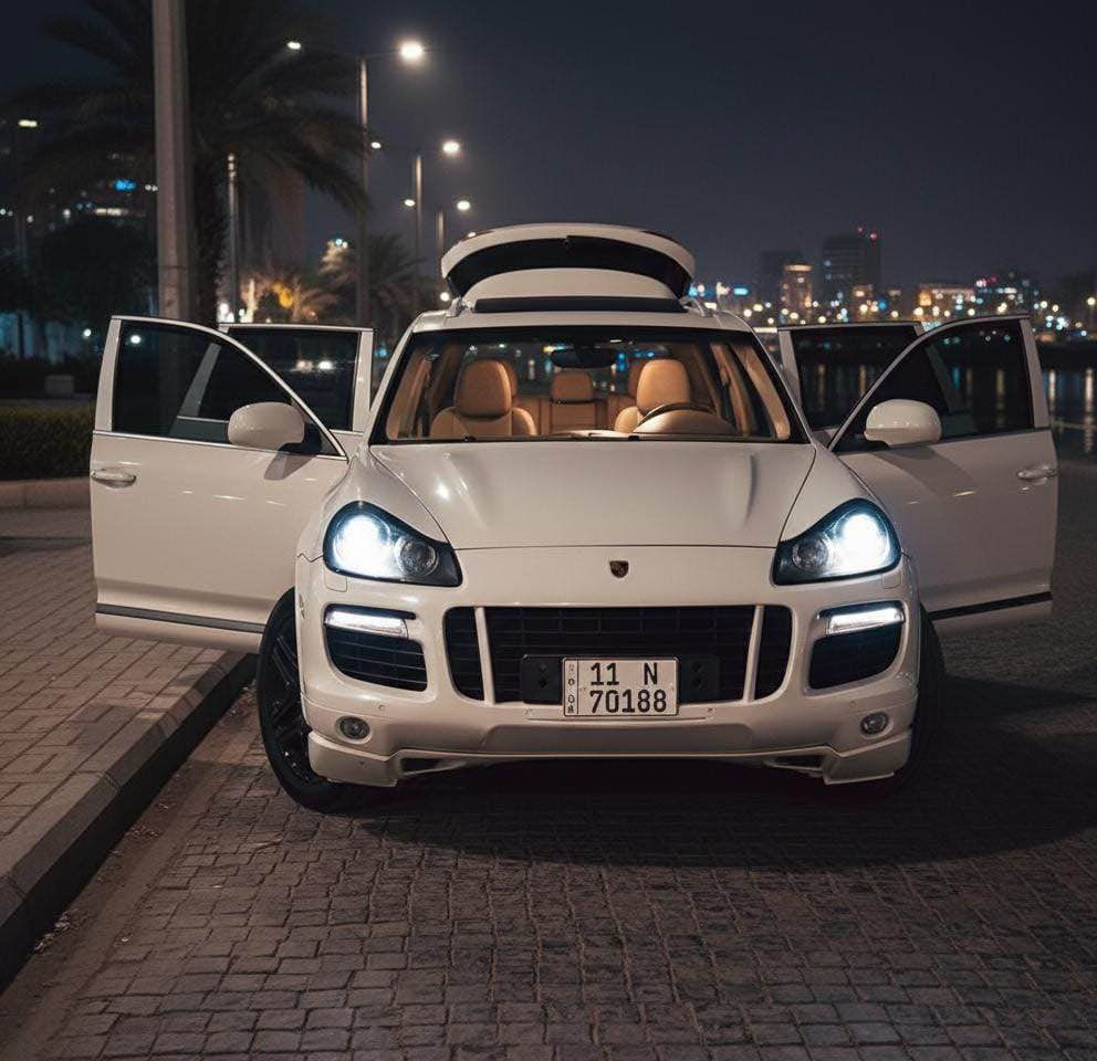 السلام عليكم 
بورش كييان 2009 
PORSCHE Cayenne
ماشيه 117 الف 
رقم بغداد  دولي بأسمي
محرك 8 سلندر توربو 
كير اوتو // تبيترونك
المواصفات
عداد السرعه (300) 💪
4 انضمه للقياده 
Sport/comfort/normal/
داخل عسلي + كاربون ڤايبر
بردات خلفيه بلاد
شاشه كبيره
كامره خلفيه
سلايد 
تنته كنتاره 
صندوك كهرباء
سيدي جنجر
تحكمات ستيرن
ستيرن كهرباء
سترين كاربون ڤايبر الياف حقيقي
مري قلاب وي البك
3 قطع تبريد 
كشنات جلد
كشنات كهرباء 6 حركات
اخزمه امان كهرباء
كشنات خزن ميموري
تدفئه كشنات
ويل كب 20 
بك لايت LED
لايت زينون بلاد
حساسات اماميه + حساسات خلفيه
سستم صوت Bose
مكان السياره المنصور 14 رمضان
السعر 117 وبيه مجال انشاء الله 
للاستفسار 
***********
*********** بغداد, العراق
