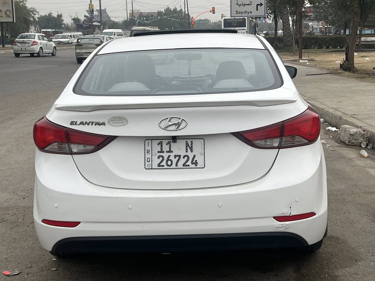 السلام عليكم
من رخصه الادمن 

النترا 2015 وارد خليجي 

مكفول من الحادث ومن الضرر وسياره نضيفه جدا 

سياره فول ماعدا بصمه  مواصفاتها معروفها 

سياره اي نقص مابيها كير محرك وتبريد كلشي جاهز بيها  وبيها بارد قدر اقل إصبع موضح بالسونار

عارضها 137 بيها مجال الشراي يتصل مكان السياره  بغداد شهداء البياع 

***********
