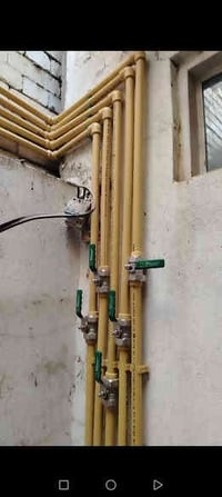 تأسيسات صحية حديثة وكلاسك منضومه غاز تقطير سبالت منضومه حرائق كافة اعم...