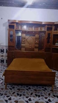 غرفة نوم • خشب • الرمادي التاميم