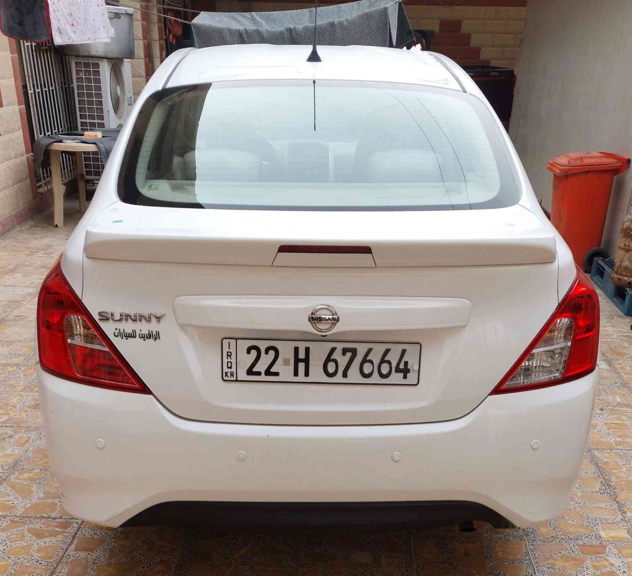 سلام عليكم
نيسان صني 
هندي 
موديل ٢٠٢١
بليتة زركة
شاشة 
كامره 
ارضيه جلد 
ماشية ٢٢ الف 
رقم اربيل الجديد 
بسمي
السعر ١١٣
بغداد الحبيبية 
***********
