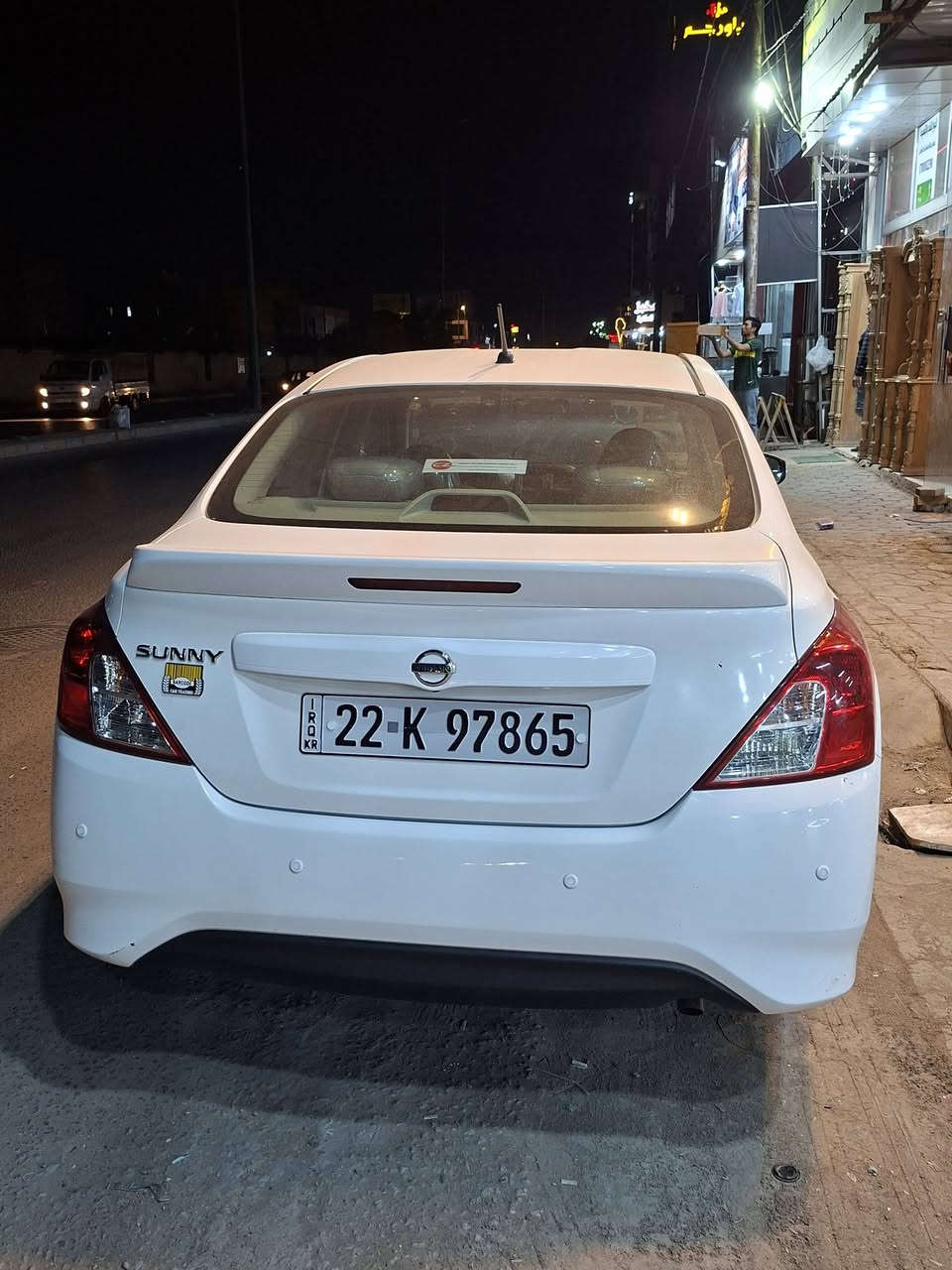 نيسان سني مصري موديل 25 ماشيه 57 بيها دعاميه اماميه مبدله وطخه بسيطه بالعتبه سنويه بأسمي وكاله تحويل يمي السعر 118 مكانها النجف حي السلام
***********
