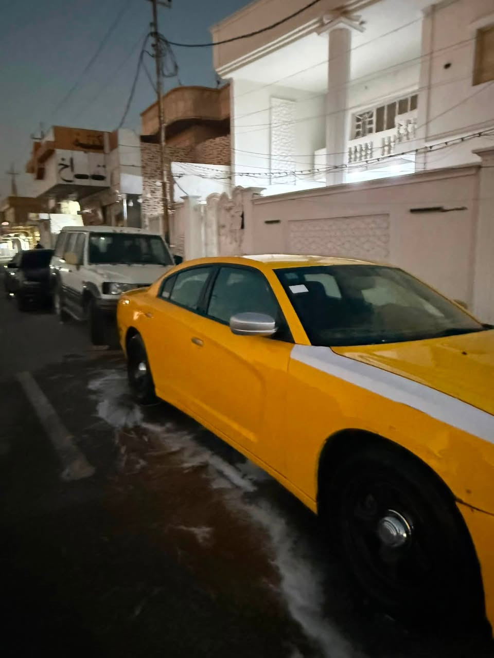 معروضة ١٥٣ ورقة وبيها مجال بسيط 

حادثها جاملغ امامي فقط بدون دواخل

السيارة جاهزة للاخير كير ومكينة وحدادية

بدون نقص برغي

بأسمي رقم بصرة مشروع وطني تحويل ب اي مكان

هزة جديدة

مصفرة هيئة وغرامات وجاهزة للاخير خطها كوت بغداد

عليها ويل بوليسي وتخم تاير جديد

مكانها الكوت معروضة ١٥٣ وبيها مجال بسيط

***********
