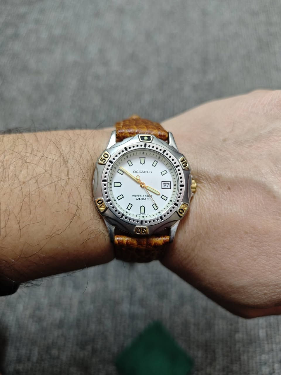 سلام علیکم. 
ساعە کاسیو یابانی اصلی تجمیع مالیزیا للبیع. باتری. رینك دوار. منفذ یومی. ستنلس ستیل. ارقام و امیال مضیئه. نضیف لوك. لونین ذهبی و فضی. روعه. سعر 50 الف


**إذا كنت صاحب هذا الإعلان وتريد حذفه لأي سبب، رجاءا أرسل رسالة إلى الدعم الفني**