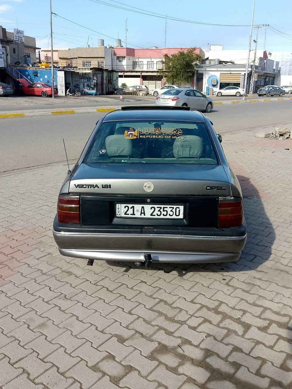 سلام عليكم
اوبل فيكترا موديل 1992
محرك 18
رقم شمالي 
سنويه و رقم جديد 
بطاقه بانزين بيها 
سياره صبغ جماليه فقط بدون ضرر 
سقف سلات 
نضام اي بي اس 
سياره جاهزه بدون نواقص 
سعر 46 بي مجال 
مكاني كركوك 
***********
