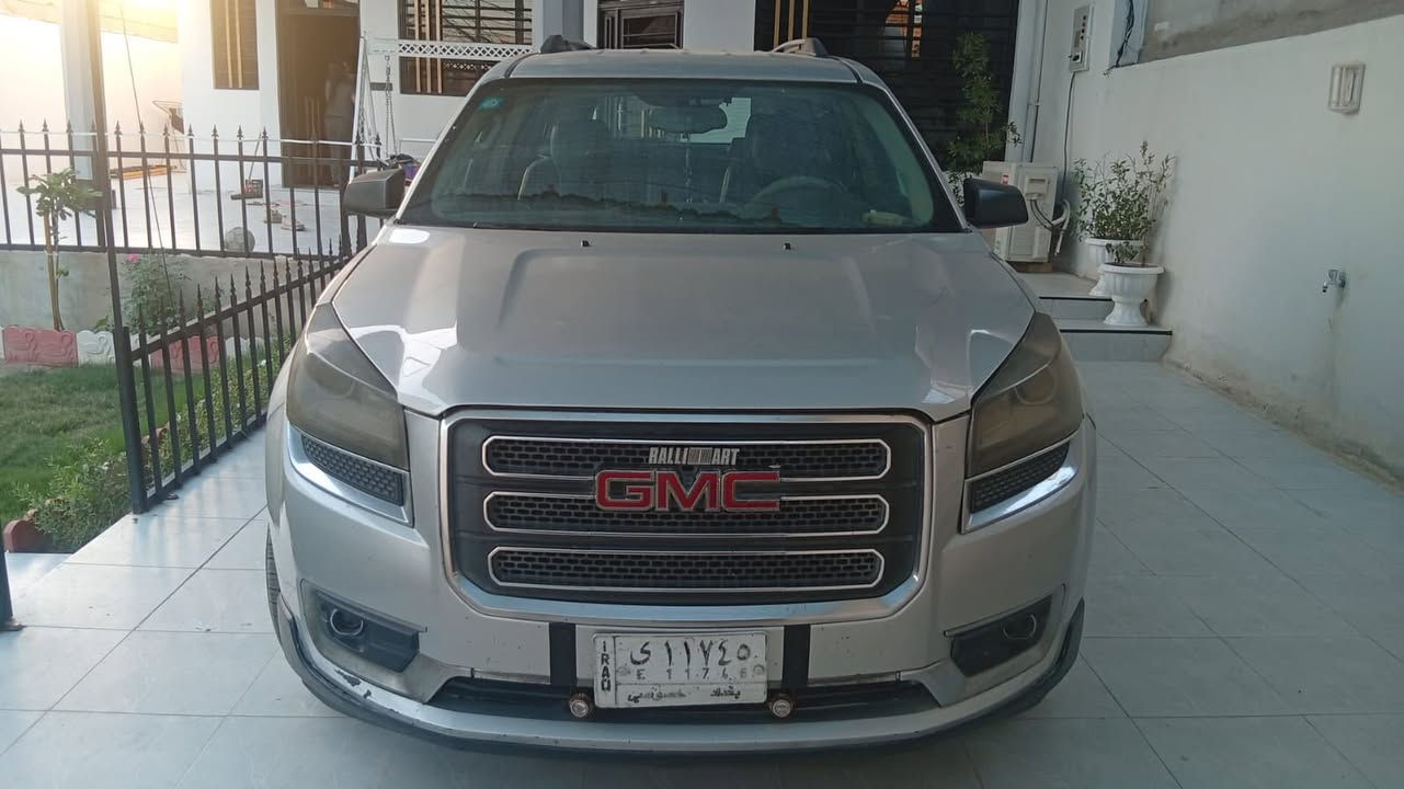 مراوس او بيع 
2014  GMC اكاديا
رقم بغداد مشروع وطني 
٣ قطع صبغ 
بدون دواخل او شواصي 
تبريد تدفئة شغال  
مكينة ٣٦٠٠ وكير كفالة 
صدر تمام
تحويل مباشر 
غرامة ١٠٠ الف تنزل من السعر 
 شاشة تحكم ستيرن 
السعر 100$وبيهة مجال
***********

