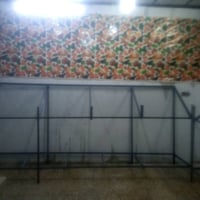 رفوف مخضر البيع العدد 2 مترين وربعه السعر 200 07511095679