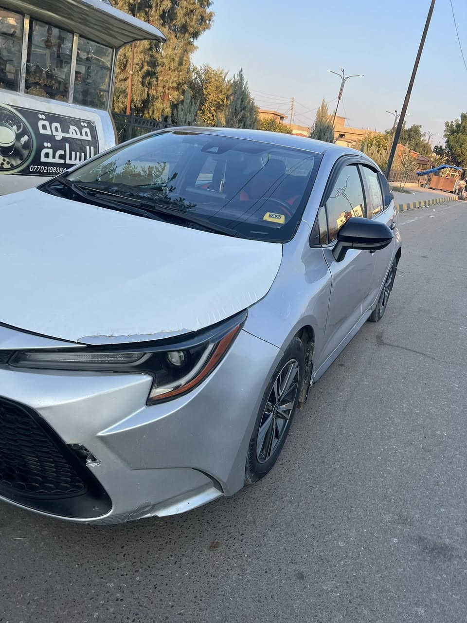 بيع فقط. كورلا ٢٠٢٠ مواصفات LE بانزين.
محرك ١٨٠٠

رقم صلاح الدين معوقين وبعد سنة تصير حرة. ضرر بنيد فقط  وجاهزة بدون نقص. مدوشمة كشنات وارضية جلد

ماشية ١٤٠ كيلو

السعر ١٤٥ وبيهه مجال ***********
