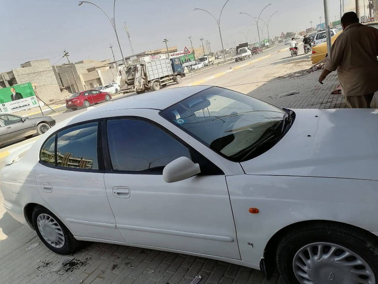 السلام عليكم
دايو لكنزا موديل 2002 للبيع
رقم دولي جديد سنوية لسنة 2026
صبغ احزام للجمالية
كير ومحرك مكفولات شرط
تدفيئة وتبريد شغالات 
الاستفسار الاتصال على هذا الرقم ***********
السعر/ 47 وبيها مجال 
العنوان سامراء
