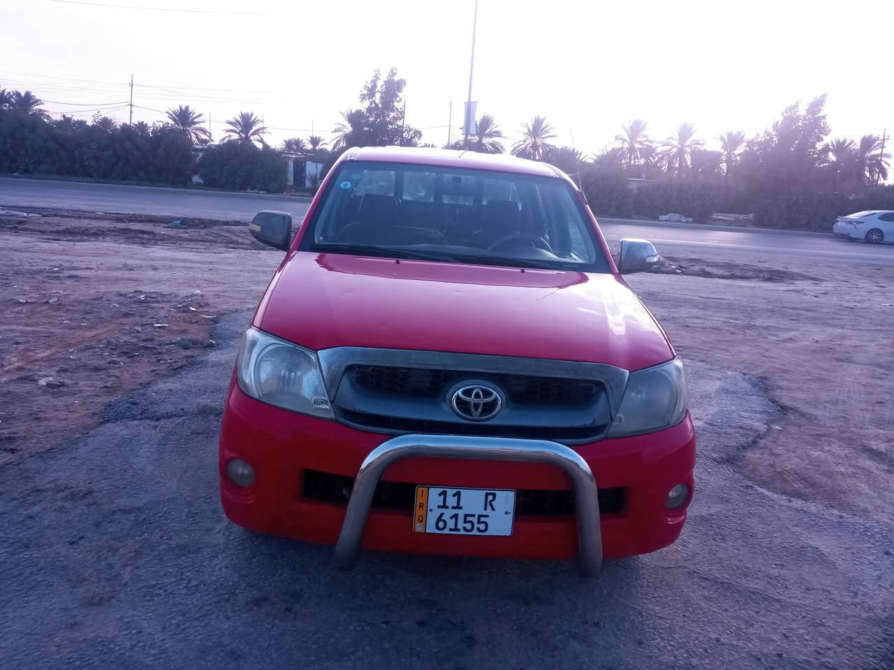 للبيع تويوتا هايلكس دبل قماره موديل 2011 بيه صبغ وبارد بدون ضربه كير عادي مكان حله,,,***********,,***********
