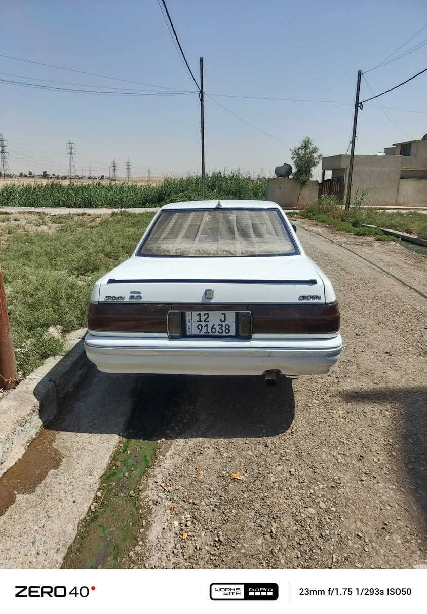 السلام عليكم هارتوب للبيع موديل 91سياره كفاله عامه لا ضربه لاصبغ لا تبديل كوله شرط مكينه كير شرط 2ونص تبريد شرط حدايديه خير من الله تخم تاير جديد شرط التحويل 
رقم نينوى *********** سعر ٥٥
