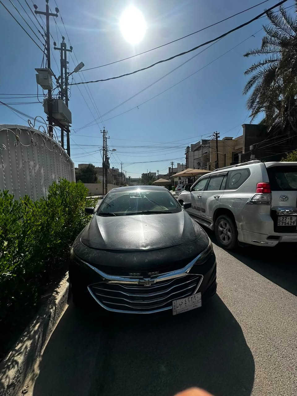 السلام عليكم خواتي ‏ماليبو موديل 22 ‏محرك1500تبربو ‏
￼ السيارة قطعة تبريد واحدة شاشة كبيرة ماشية 96 كيلو كشنات جلد تحكم ستيرن مرقم بغداد جاهز محرك كير كفالة عامة سيارة سعرها 12,000$ وبيها مجال بيع  ومراس مكان السيارة بغداد حي الجامعة رقم التواصل ***********
