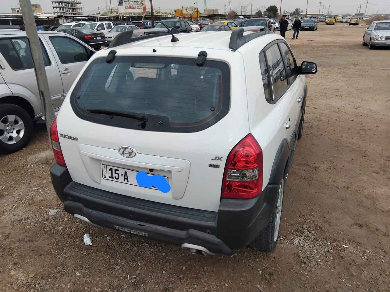 سلام عليكم للبيع فقط توسان 2009 وارد خليجي رقم انبار الدولي هزه وسنويه جديده تحويل مباشر مكينه 2000 دوش ابلادي محرك وگير مكفولات صدر امامي وخلفي جديد كهربائيات كلهه شغاله تبريد تدفئه جاهزه سياره حيل نظيفه بيهه قطعتين صبغ چاملق وبنيد بدون دواخل مكان الرمادي سبعه كيلو السعر 105وبيهه مجال رقم الهاتف ***********
