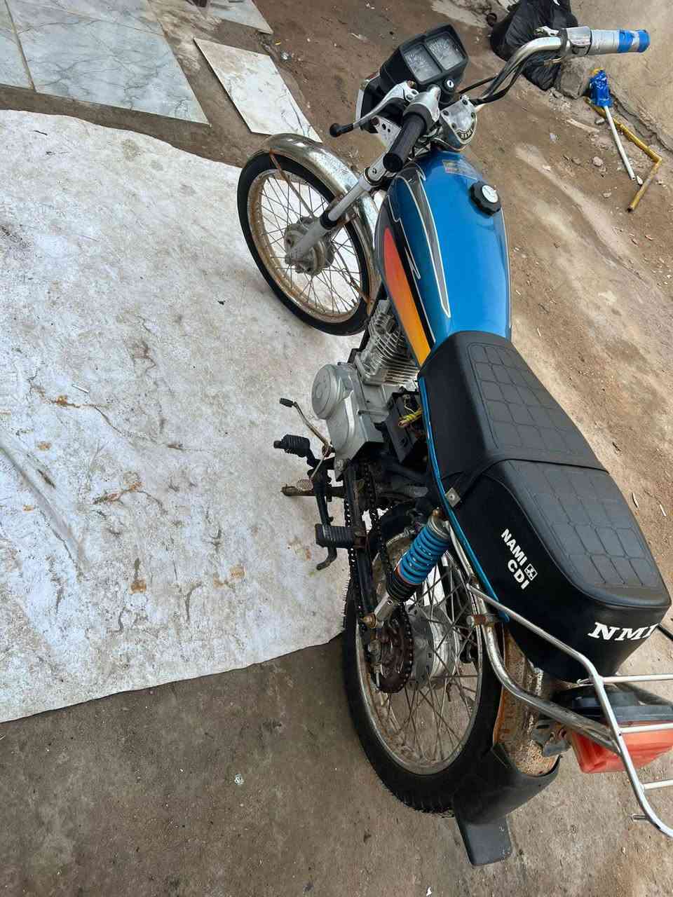 سلام عليكم دراجه ايراني شلامجه اصل مديل 2019 رقم وسنويه تحويل ثاني يوم الدراجه مبدله ولفات الدراجه هاملهه مجرد من الشغل للبيت مكاني البصره التنومه او الجزيره السعر 1350 الرقم ***********
