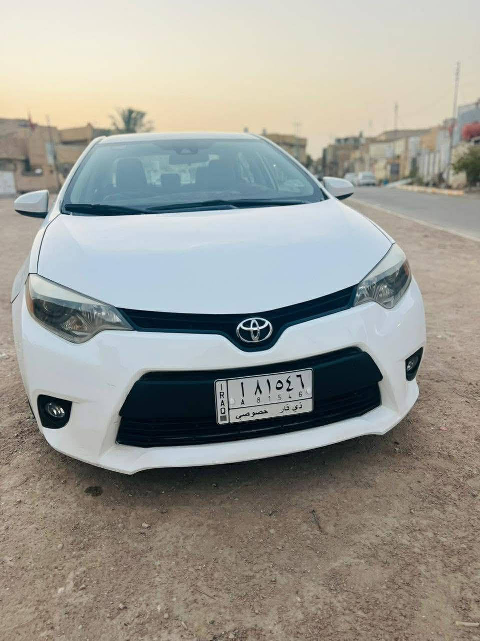 كورلاء 2015 لون ابيض ثلجي أمريكي السياره حره تحويل ثاني يوم تبريد ثلج الكهربايات شرط من السكن الأمامي لسكن الخلفي كلها شغاله مكينه وكير وخير من الله بيه حادث أمريكا بيه جاملغ وبنيد والجاملغ الثاني مفتوح سياره جاهزه خير من الله المكان الناصريه حي اريدو السعر 120وبيه مجال ***********

