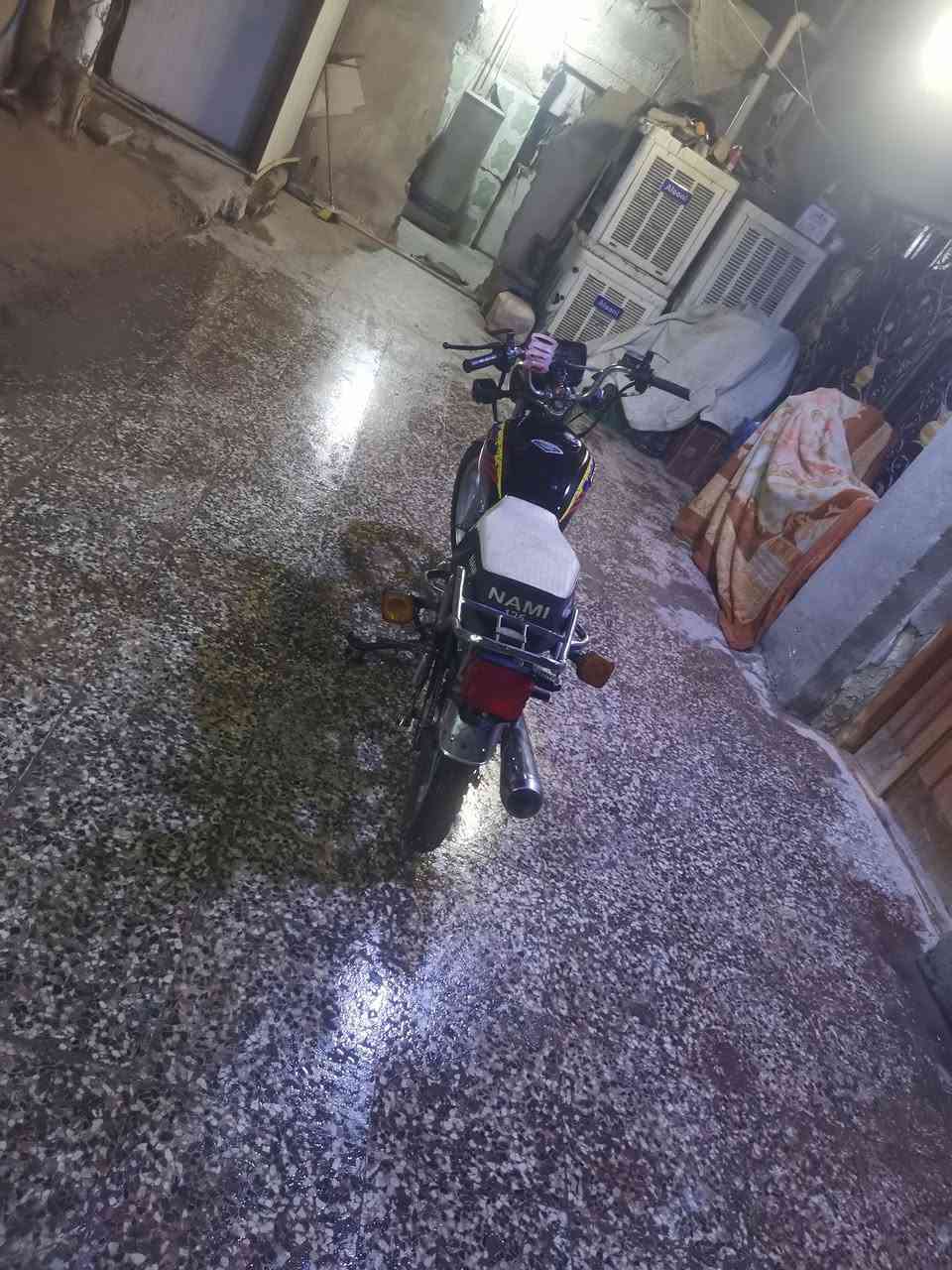 دراجه يراني سونك خمسه كير موديل2023 مكينه ناعمه لاتبخير ولاتنقيص لانضوح شلعه تخبل بيه مكينه 24 كهربائيات كامله دبلات شغاله امامي خلفي مكان بغداد البياع سعر 300بيه مجال رقمي ***********
