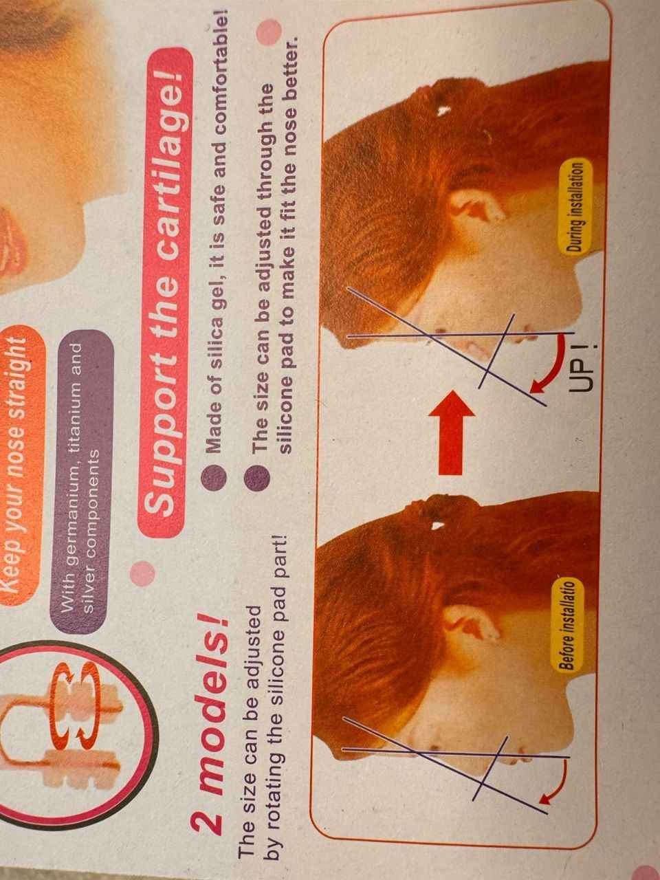 قطرات تصغير الأنف مع التقويم 👃✨
بعد ماكو داعي لعمليات التجميل 🤎
سيروم عشبي يساعد على تنحيف وتصغير مقدمة الأنف

 استخدام منزلي سهل مع مساج خفيف
يعمل على الغضاريف والدهون (مو العظم)
الحجم: 10 مل
السعر ١٥ الشطره, ذي قار


**إذا كنت صاحب هذا الإعلان وتريد حذفه لأي سبب، رجاءا أرسل رسالة إلى الدعم الفني**