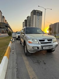للبيع باجيرو سبعة راكب 2003 مكينه كير تبريد تخم تاير صدر خير من الله م...