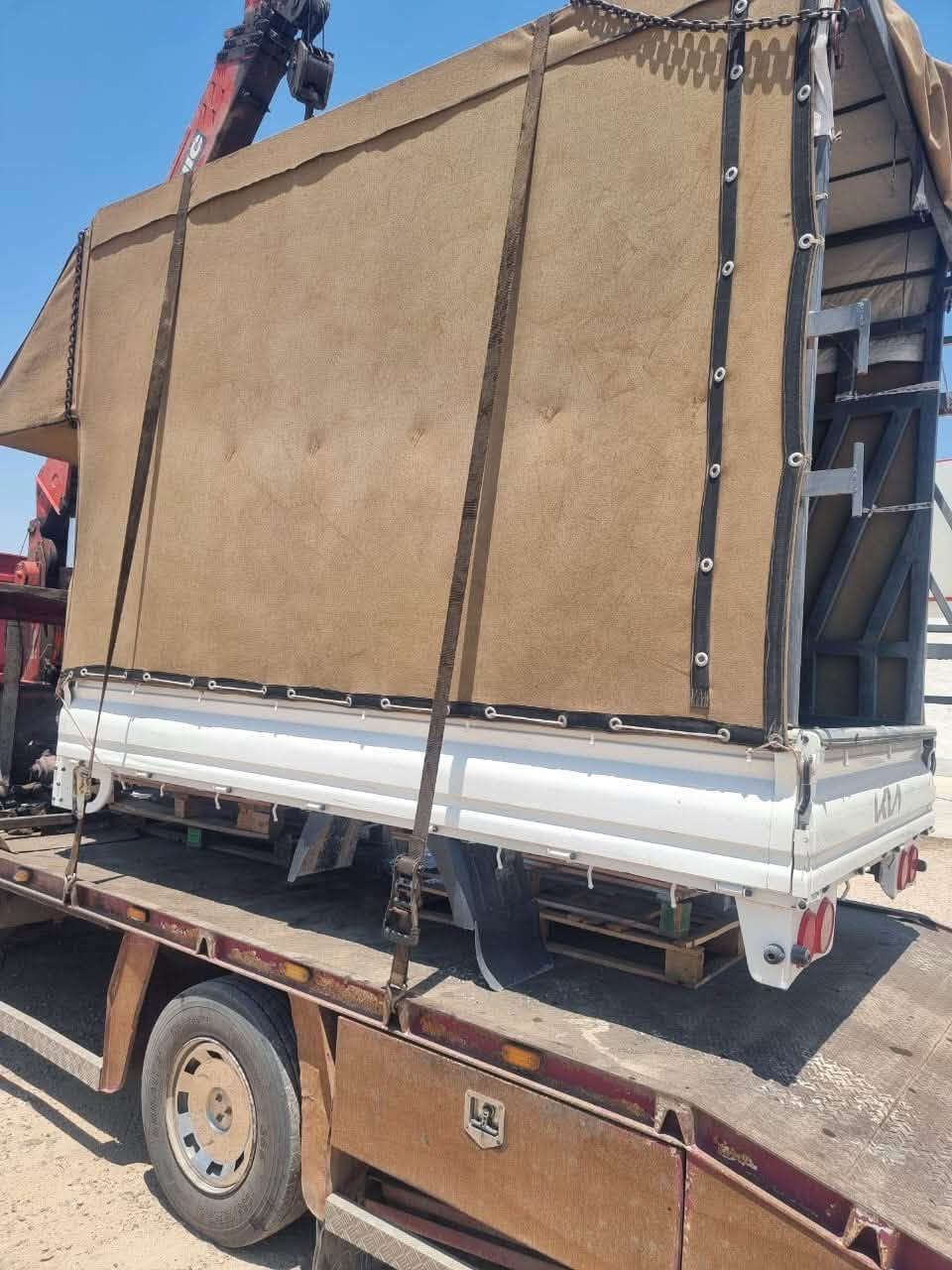 سلام عليكم
بدي كيا فحل 2026 

جديد شركة بلادي لوگ لوگ  📦📦 مع محجل وجادر جديد 

وغلاف بدي وبك لايتات وجاملغات شركة شرط 

مكاني سامراء الاستفسار ‭***********‬
