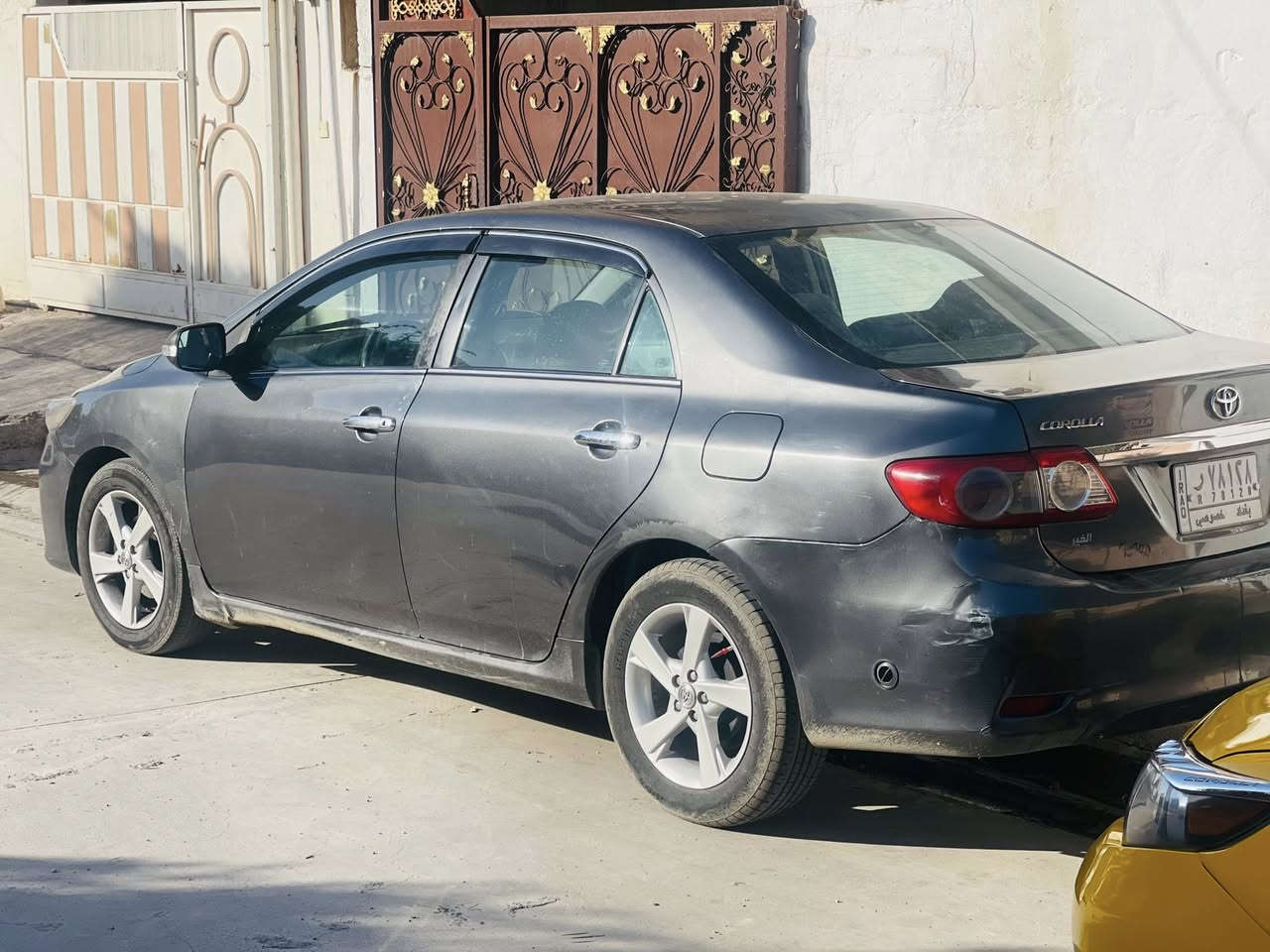 سلام عليكم كورلا ٢٠١١ رقم بغداد سياره خير من الله محرك وكير شرط السياره غاز وبانزين تبريد ثلج بيها بابين مبدلات بلادي ولهلال معمر بجم كبس صندوك كبس فقط بابين بدون دواخل ايرباكات كلها سليمه ماشيه ١٩٠ مكان السياره كركوك سعر ١١٥ رقم ***********
