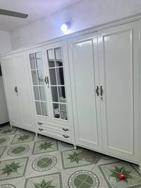 زبائنا الكرام  غرفة نوم نجارة عراقية بالون الابيض انشاء الله تنال اعجا...