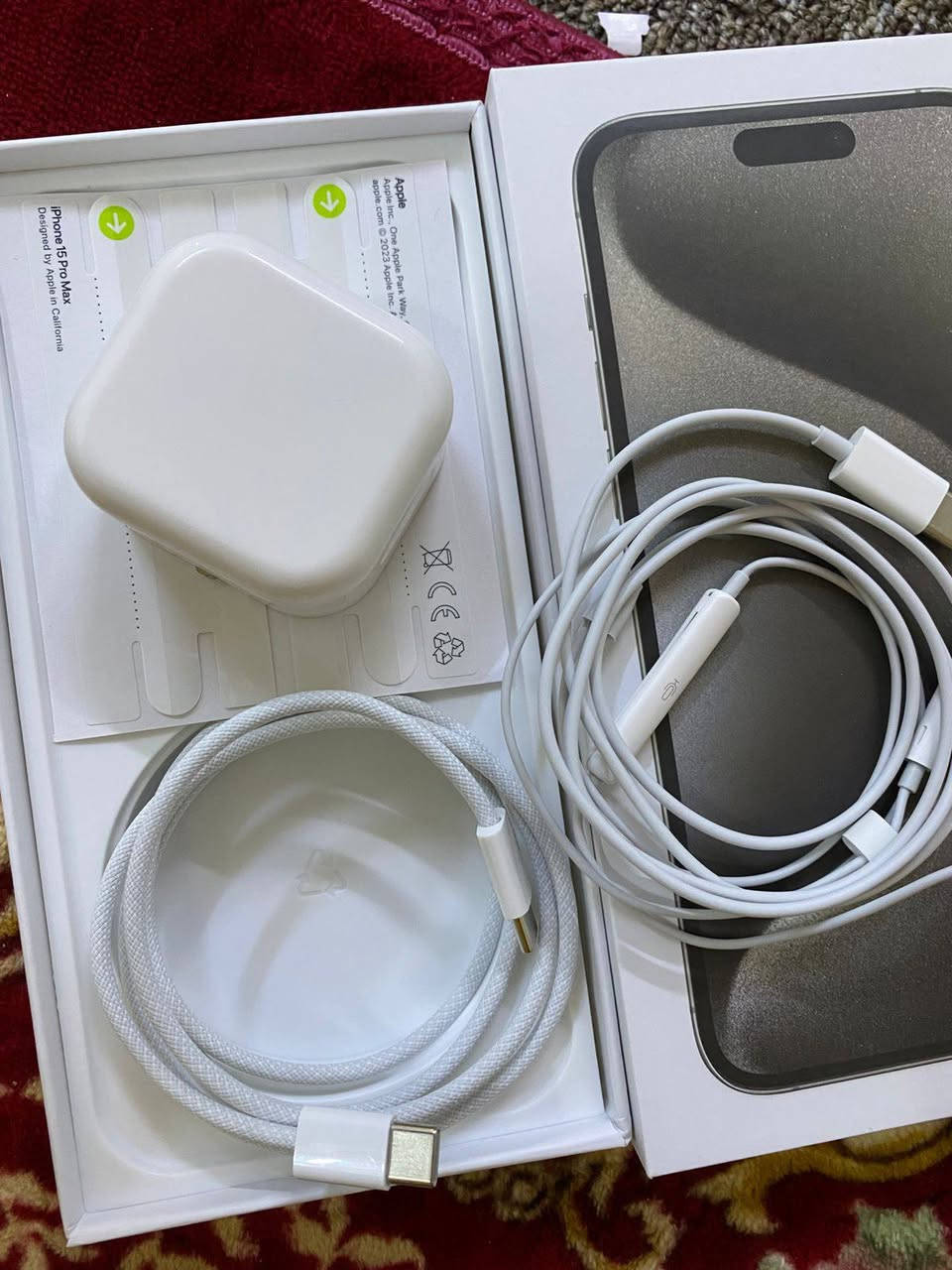 غراض ايفون 15 كاملات
شاحنه وهتفون وكارتون اصليات شرط الفحص سعرهن 30 توصيل مجاني وافحصهن براحتك


**إذا كنت صاحب هذا الإعلان وتريد حذفه لأي سبب، رجاءا أرسل رسالة إلى الدعم الفني**