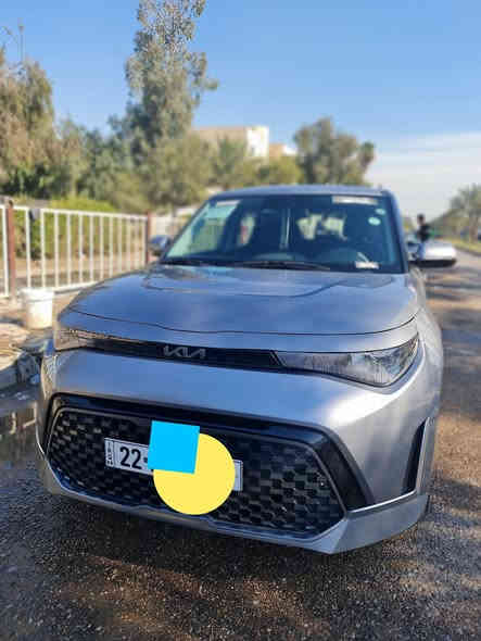 Kia soul جتي لاين 2023  رقم اربيل مكاتي بغداد
 اللون سلفر فول مواصفات فتحة سقف
رادار تحديد مسار
مانع تصادم
توقف ذاتي
نقطة عمياء
توقف عند الرجوع
كامرة خلفية دوارة
شاشة كبيرة تدعم كار بلي
نظام صوت Harman kadon  لان جتي لابن 
الضرر فقط دعامية امامية وقليل من الجاملغ
ارباك ستيرن وارجع سستم
مكلف بالنشر غير متواجد على الفيس
الاتصال على الرقم والواتساب ***********

