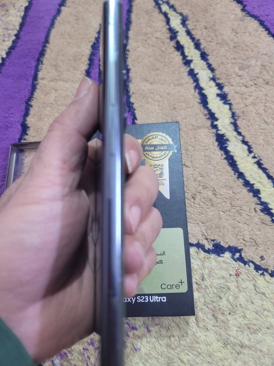 سلام عليكم أس ٢٣ الترة مبدل الضهر مالتة فقط الجهاز نضيف شخط ما بي الذاكرة ٢٥٦ المكان الحبيبية الرقم*********** قفل ٦٠٠
