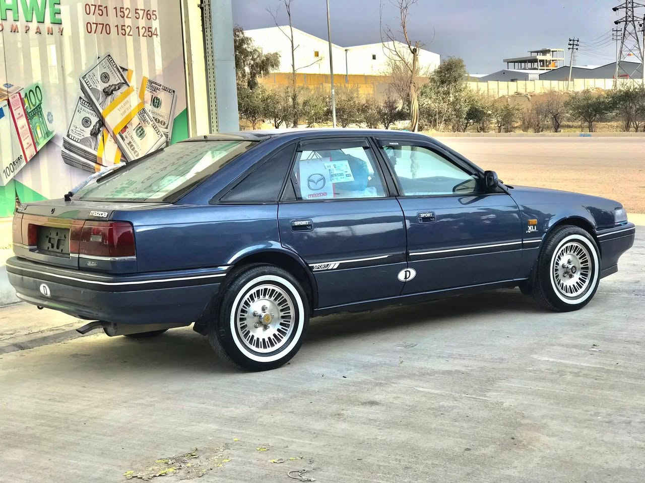 مازده موديل 1990سياره بدون صبغ بدون ضربه كله عل بلاد فان كلش قوي تدفئه نار رم سليمانيه جديد سياره كلش حلوه سعر 44او مجال ***********
