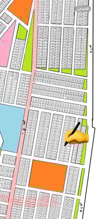 شارع ٢٠ تجاري • ١٠٠م • واجهة ٥م