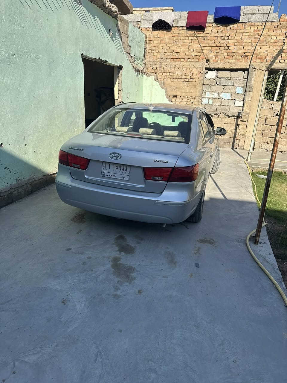 اسلام عليكم سوناتا 2010 وارد امريكي محرك 2400حادثه 3 قطع وبيه دواخل قليله السعر 110 بيه مجال قليل ***********
