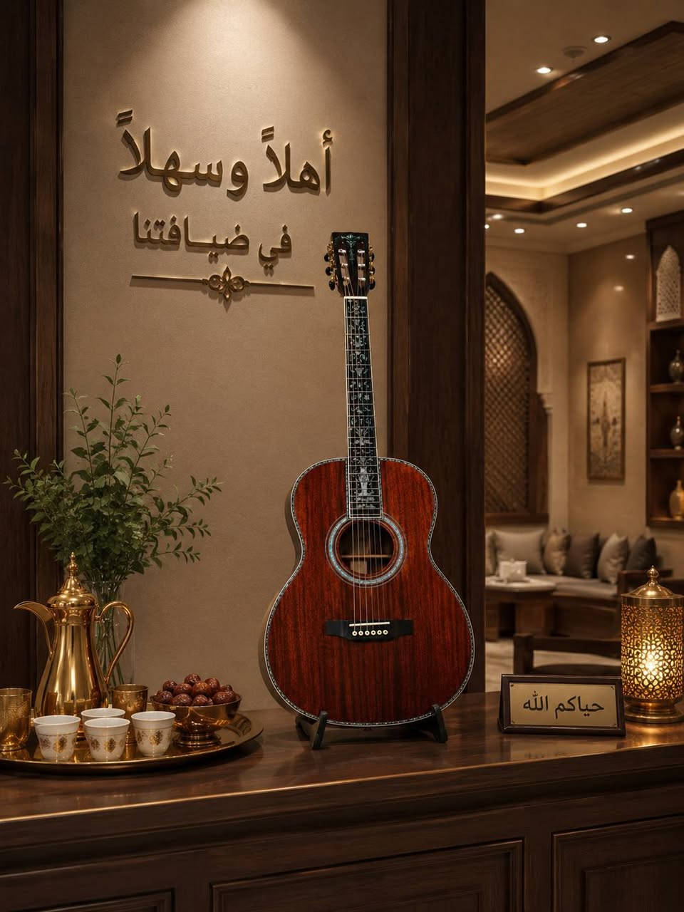 المحروس بهالشكل لونه يتغير حسب الإضاءة المهم
كيتار اكوستك
الفنكربورد من خشب الايبوني افضل انواع الاخشاب
أوتار نحاس
مزين بالصدف الحقيقي من كل الجوانب( انتيكا رائعه جدا) السعر 6ورقات


**إذا كنت صاحب هذا الإعلان وتريد حذفه لأي سبب، رجاءا أرسل رسالة إلى الدعم الفني**