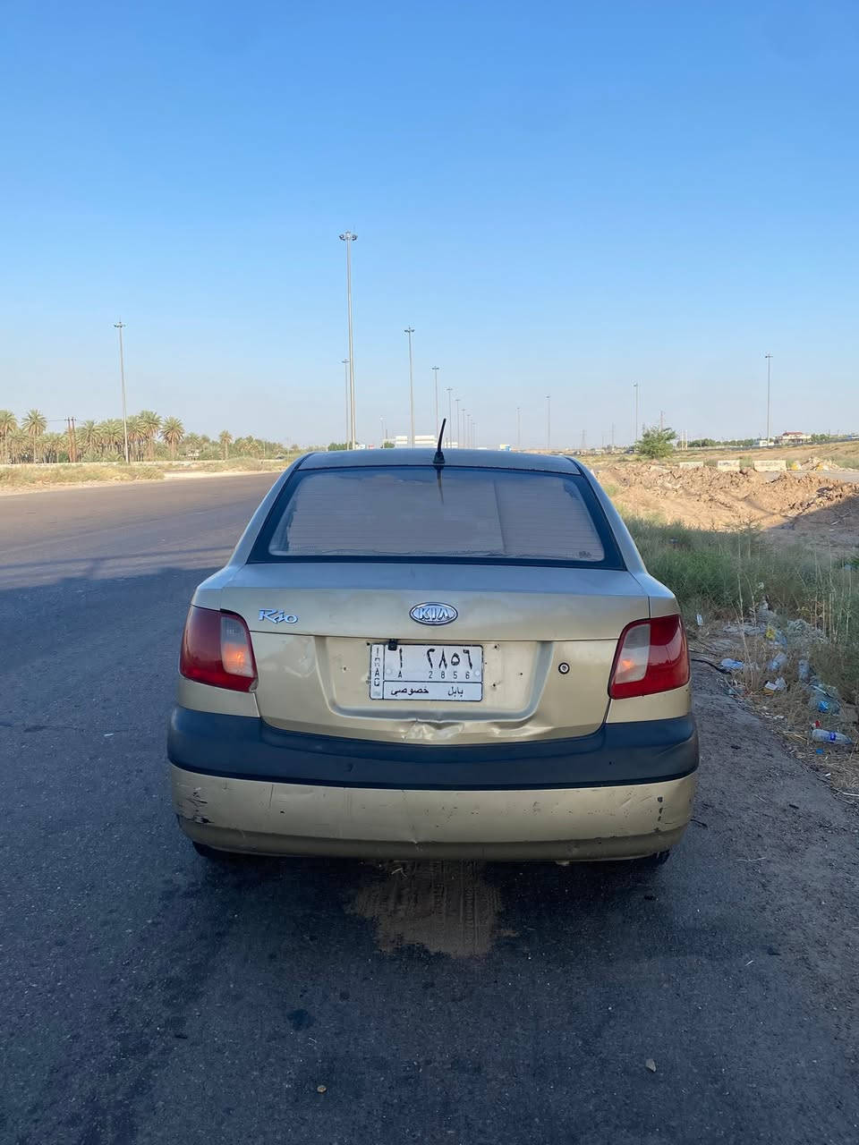 السلام عليكم كيا ريو ٢٠٠٦خليجي باسمي مكفوله من الصبغ والتبديل كير مكينه تبريد جاهزه السياره
شاشه اندرويد 
منظومه زنون جديده 
مكاني بغداد المحموديه ناحيه الرشيد 
السعر ٧٠ وبيها مجال 
لاستفسار ***********
