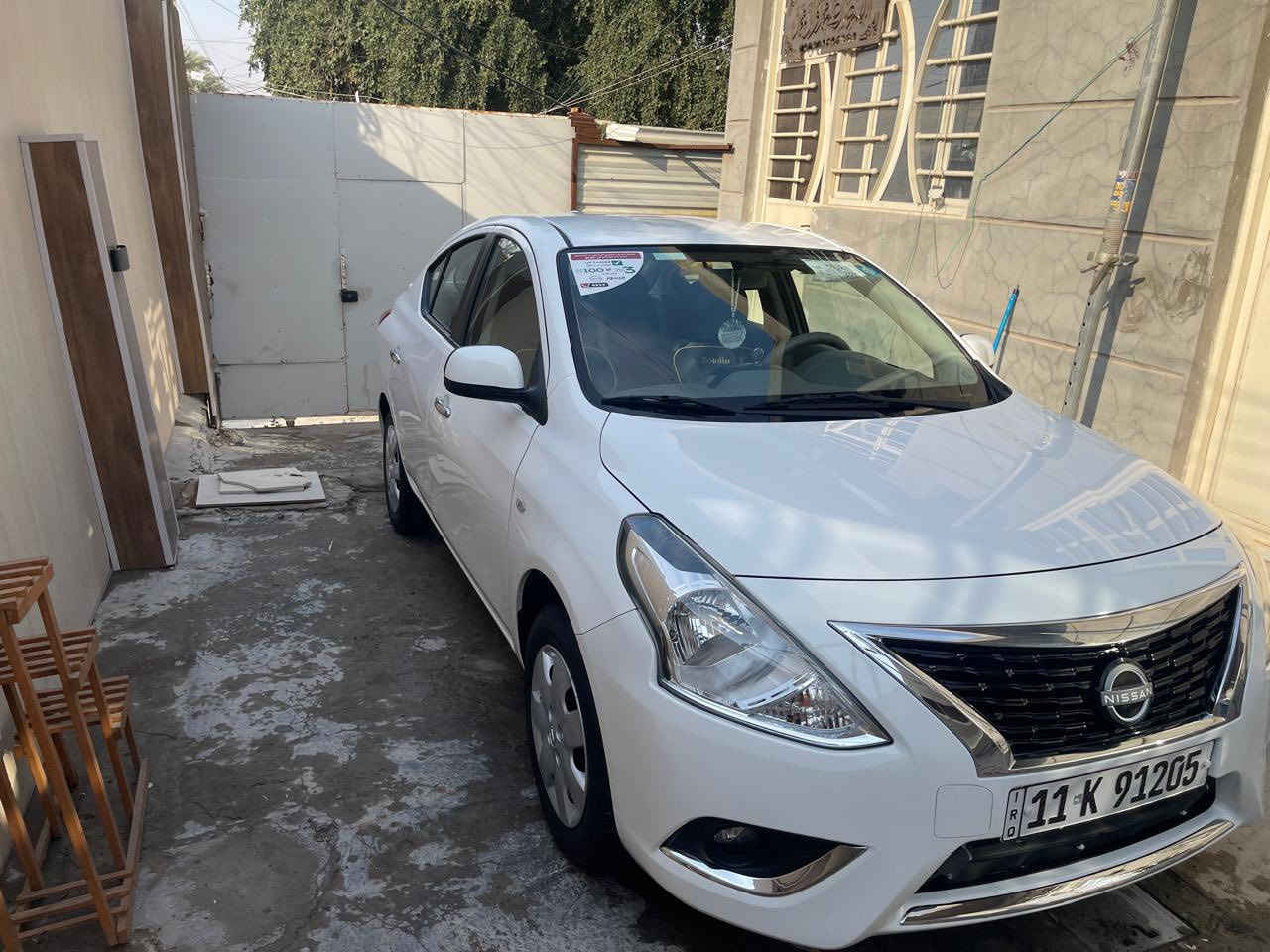 ‏سلام عليكم ورحمة الله وبركاته للبيع فقط نيسان صني هندي موديل 24 ماشي 8000 فقط مكفوله كفاله عامه بعدها على وضع الشركة وبيه اضافات ابطاين للصندوك وللبنيد رقم بغداد بسمي السعر 136 وبها مجال بسيط ***********
