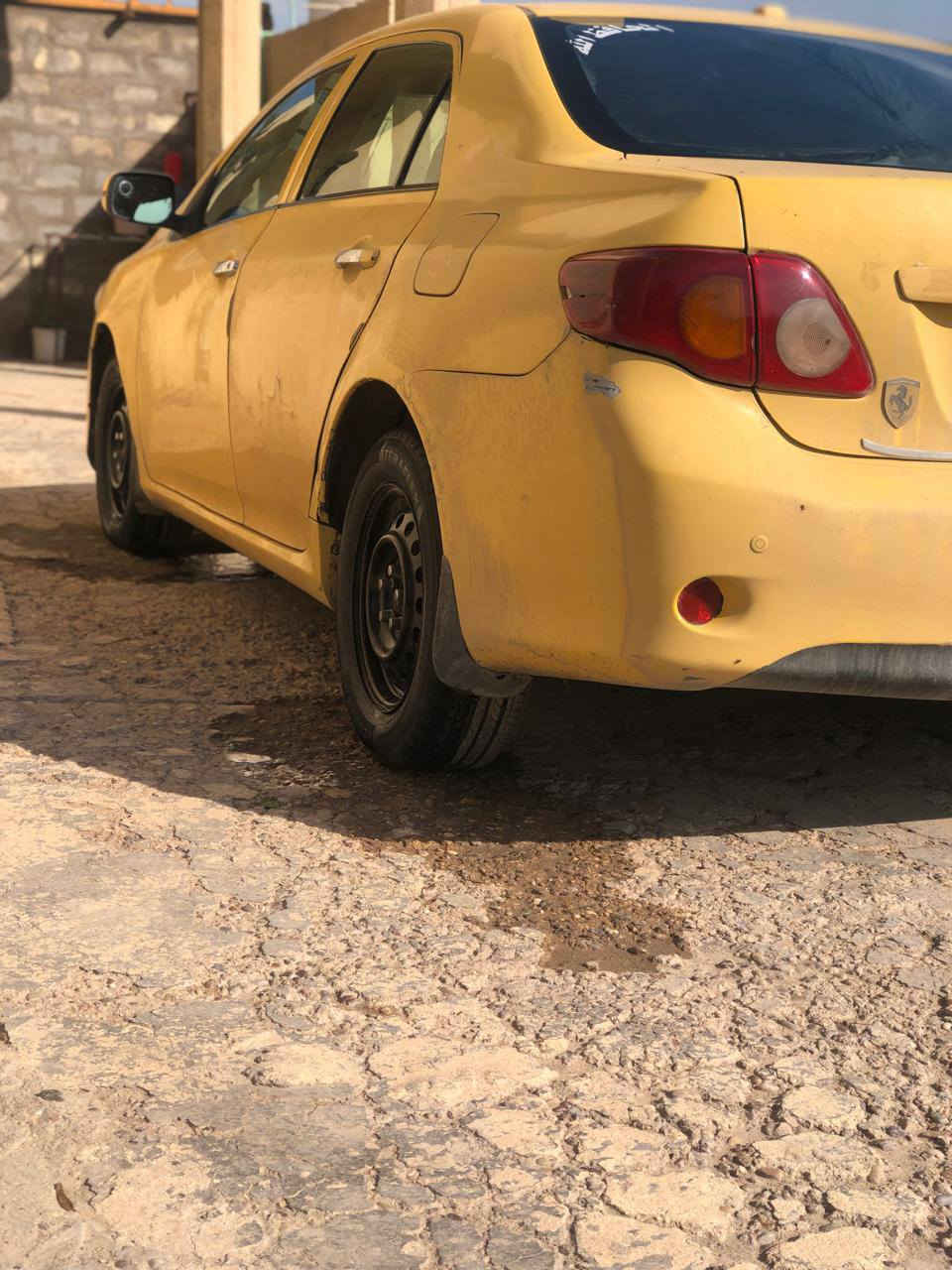 السلام عليكم كورلا 2009 رقم بغداد بأسمي تحويل ثاني يوم كير محرك حدادايه تخم تاير كله جديد تبريد شغال صونار مرفق مع المنشور السعر 82 وبيه مجال مكان بغداد ابو غريب للاستفسار اتصال ***********//***********
